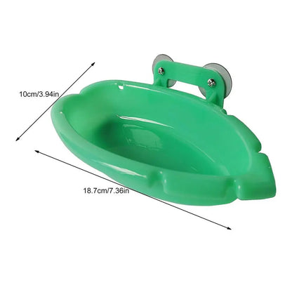 Bird Bath Tray Safe Space Saving Harmless Birdbath Bowl Bird Tub Pet Bath Pool Healthy Bird Bathtub For Canaries Small Birds