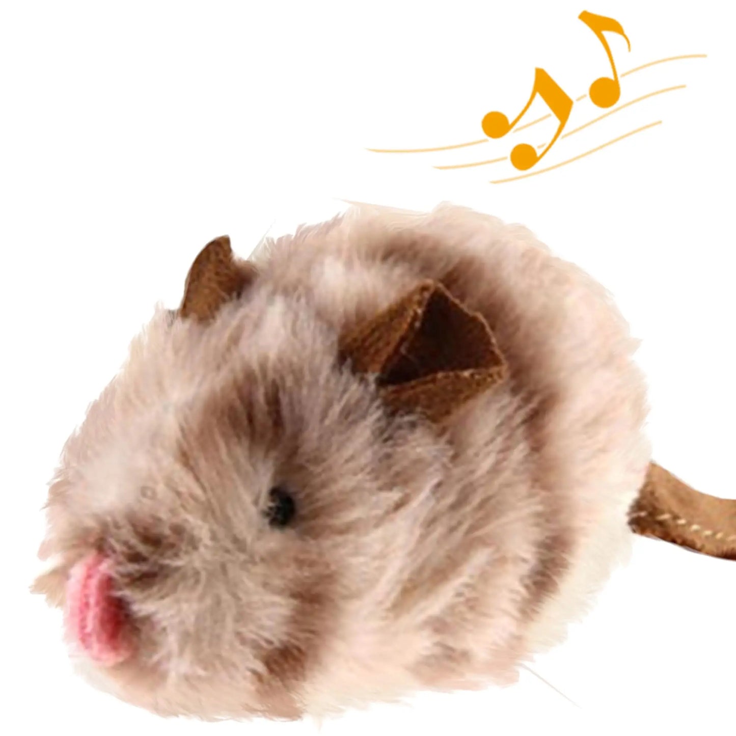 GiGwi Sound Bird Toy Cat Feather Toys Cat Feather Toys Interactive Cat Toy With Sounds Sound Toys Brown Bird, Hedgehog, Mouse