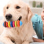 Colorful Puppy Teether Dog Toys Dog Teething Toys Dog Teeth Cleaning Toys Interactive Dog Toys Multifunctional Pet Playing