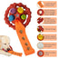 Dog Snuffle Ball Natural foraging Interactive Pet Snuffle Ball Pet Slow Feeder Chew Toys With Bite Resistant Rope Puzzle Dog