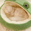 Pet Bed Cat Dog Nest Winter Warm Plush Round Cartoon Frog Deep Sleep Bag Comfort Soft Puppy Dog Bed Warm Cat Basket