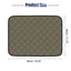 UXCELL 2 Pcs Universal Dog Car Seat Cover Cushion Waterproof Pet Travel SUV Truck Protection Dog Mats Car Safety Accessories