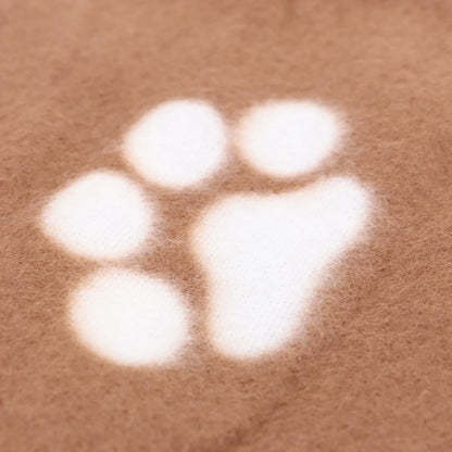 Pet Blanket Super Soft Dog Blanket with Cute Paw Print Warm Puppy Blanket Mat Bed Cover for Large Dogs Kitten Cat Small Animals