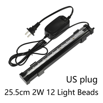 UXCELL 15-116CM Aquarium LED Light Full Spectrum Fish Tank 7-36 Light Beads Decor Colorful Lighting Lamp Plant Grow Tools