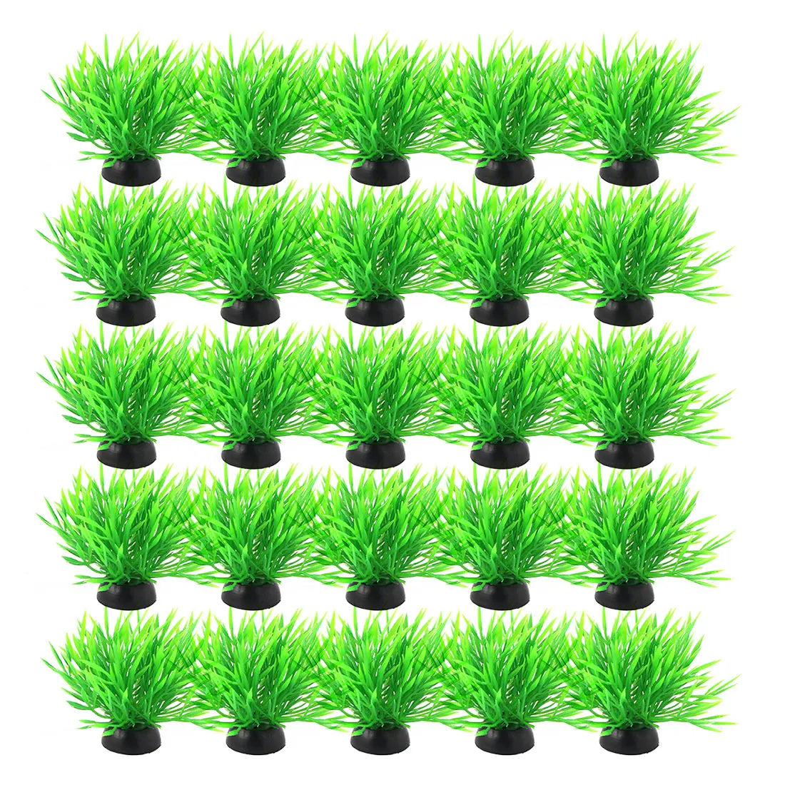 UXCELL 10/20 Pcs Aquarium Artificial Plastic Plants Water Weeds Ornament Fish Tank Plant Flower Grass Decoration Accessories