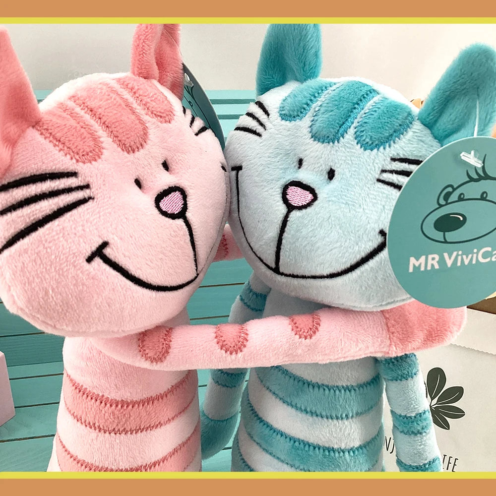 MR ViviCare Cat Plush Toy Small Soft Simulation Kids Stuffed Animal Toys For Children Cute Photo Props Girls Birthday