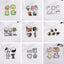 Funny Animal Sets Enamel Pins Cartoon Anime Figure Ghost Spooky Cute Cat Bird Brooches Backpack Lapel Badge Punk Jewelry Gifts