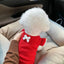 Cute Bow Dog Vest 2024 Dog Clothes Puppy Pullover Summer Pet Clothes Breathable Two-Legged Clothes Solid Color Cat Pet Products