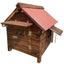 Rural Kennel Outdoor Kennel Rainproof Waterproof Rural Outdoor Kennel Courtyard Pet Small House Villa Four Seasons Pass
