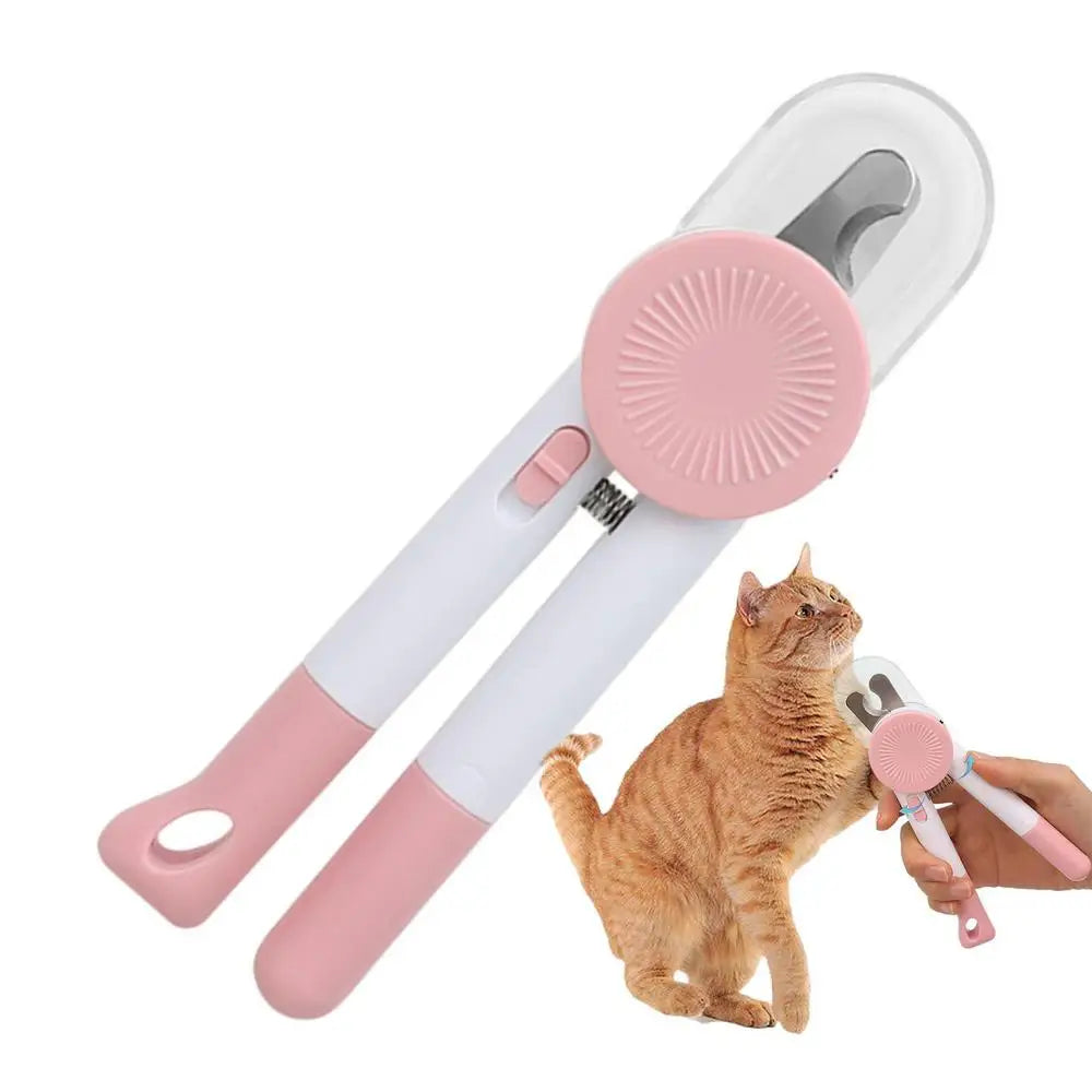 Nail Clippers For Dog Kitten Nail Clippers Cat Claw Trimmer For Nail Bloodline To Avoid Over Cutting Led Light Pet Nail Grooming