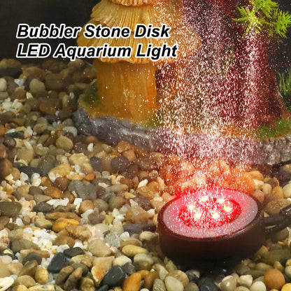 UXCELL LED Aquarium Air Bubble Light 6 Lamp Beads 16 Color Fish Tank Light  1 Set  Fish and Aquatic Pet Supplies