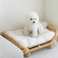 Dog bed universal cat litter pet bed rattan dog bed rattan kennels medium and small dogs winter and summer pet litter