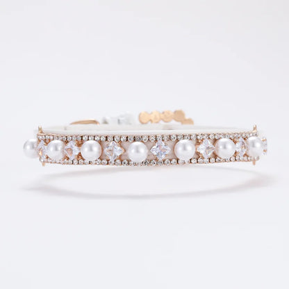 Luxury Rhinestone Puppy Collar for Small Dogs Cat Necklace Bling Crystal Jewelry Pet Accessorie Princess Diamond Wedding Collar