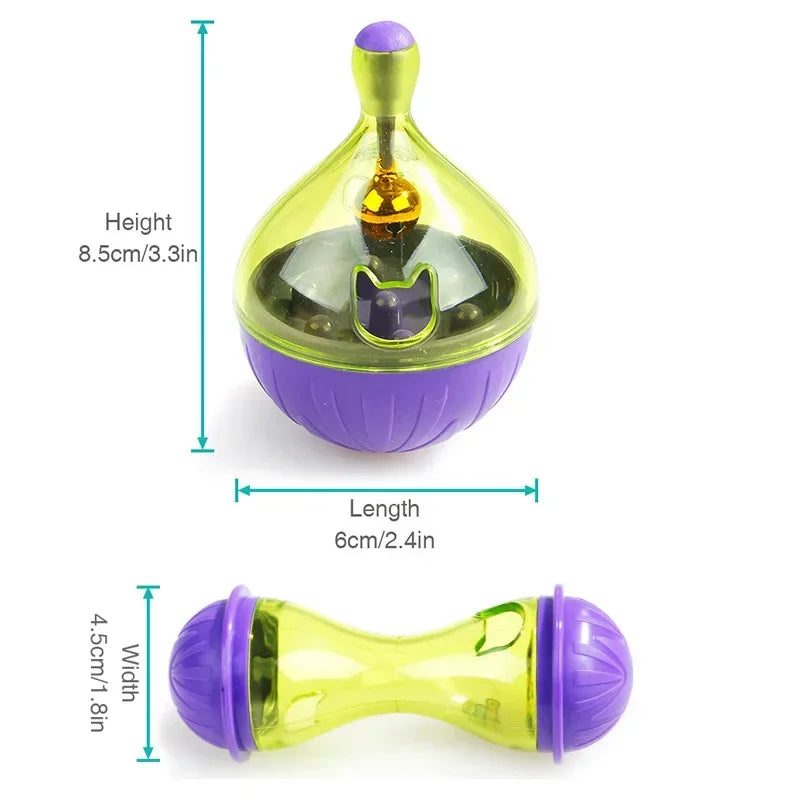 Pet Tumbler Pet Toy Cat Dog Puzzle Toy Pet Leaky Food Container Dog Toy Pet Leaky Food Ball