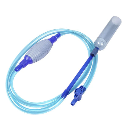Aquarium Cleaning Siphon Plastic Cleaning Siphon Switch Control Water Changer Fish Supplies Cleaning Tools