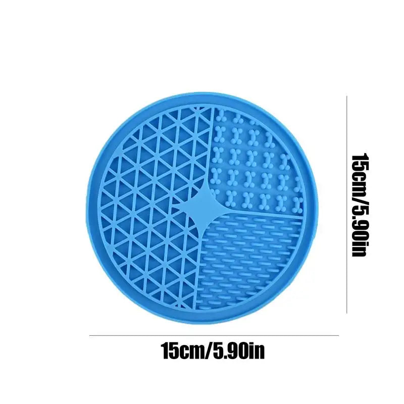 Food-Grade Silicone Dog Lick Mat Safe Soft Slow Feeders Dog Lick Pad Healthy Eating Non-Slip Dog Licking Mat Pet Feeding for Pet