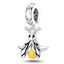 New 925 Sterling Silvering Butterfly Bees Bird Charm of ley 925 Chain Beaded Fit Original Pandora Bracelet DIY Ladies Jewelry