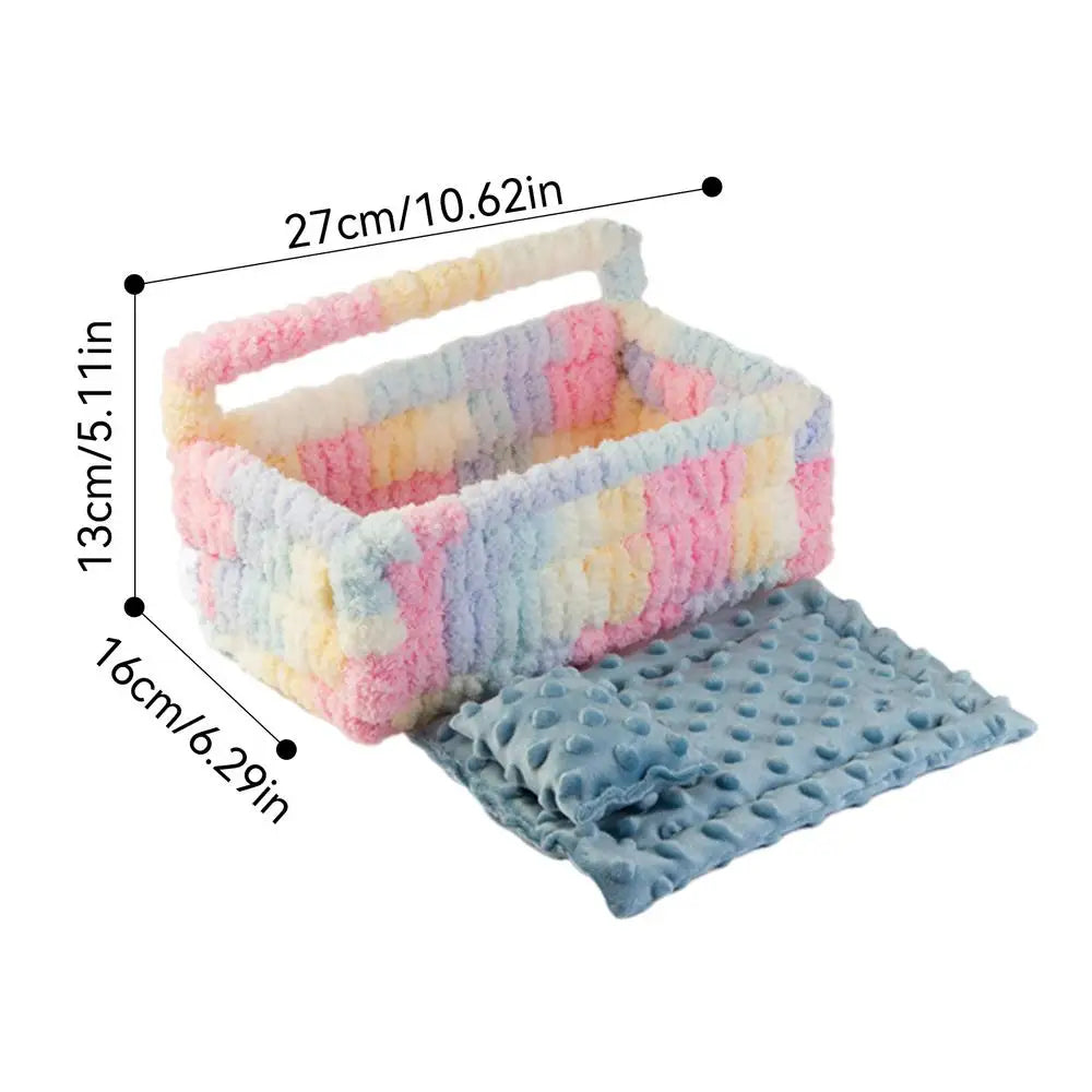 Parrot Bed For Cage Large Multipurpose Bird Nest Comfortable Soft Parrot Nest Warm Nest Bed With Cushion & Pillow For Sleeping
