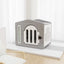 Outdoor All-season Universal Winter Warm Removable Dog House  Kennel Dog Cage