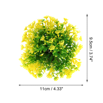 UXCELL Aquarium Artificial Plastic Lawn Water Weeds Ornament Grass for Fish Tank Landscape Plants Decoration Accessories