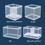 Plastic Aquarium Fish Breeding Isolation Box Fish Tank Aquarium Breeder Hatching Incubator Fish Tanks Isolator Accessories New