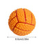 Dog Training Ball Toy Squeaky Treat Ball Interactive Pet Toys Ball Feeder Pet Stimulation Toy Bite-Resistant Puppy Toys