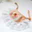 Adjustable Pet Dog Necklace Lace Bandana Bibs Birthday Gift Medium Puppy Collars Floral New Year Spring Accessories for Cats