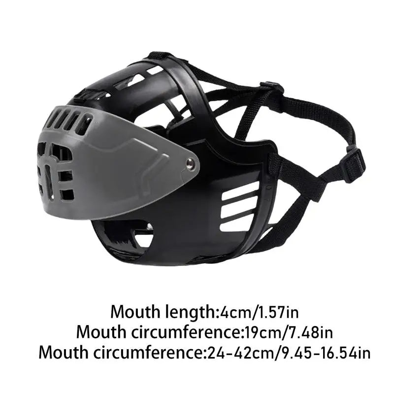 Dog Breathable Muzzle Breathable Muzzle Guard Breathable Muzzle Guard Against Biting No Bite Muzzle For Dogs Dog Muzzle For