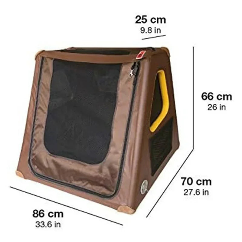 Portable inflatable travel kennel dog cabin dog cage portable easy storage safe load-bearing dog house cage