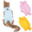 Pet Cat Recovery Suit for Abdominal Wounds or Skin Diseases E-Collar Alternative, After Surgery Wear Onesie Bodysuit Cat Clothes