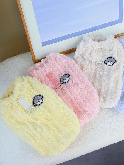 Soft Fleece Pet Dogs Clothes For Small Medium Dogs Winter Warm Puppy Cat Vest Chihuahua Jacket Teddy Yorkie Sweater Clothes