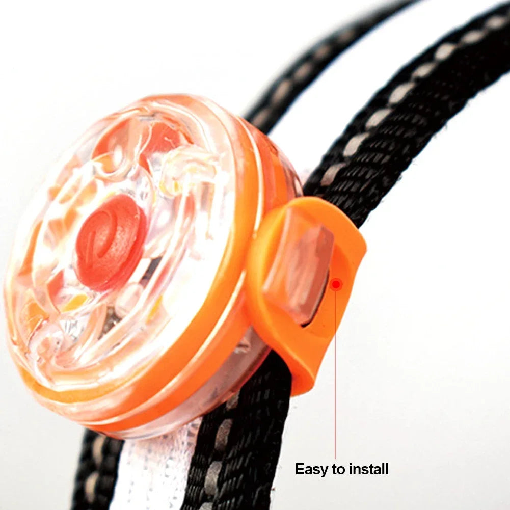Dogs Collars Anti Loss Pendant Waterproof Safety LED Flashing Light USB Rechargeable LED Light Pendant For Dogs Cats Pets