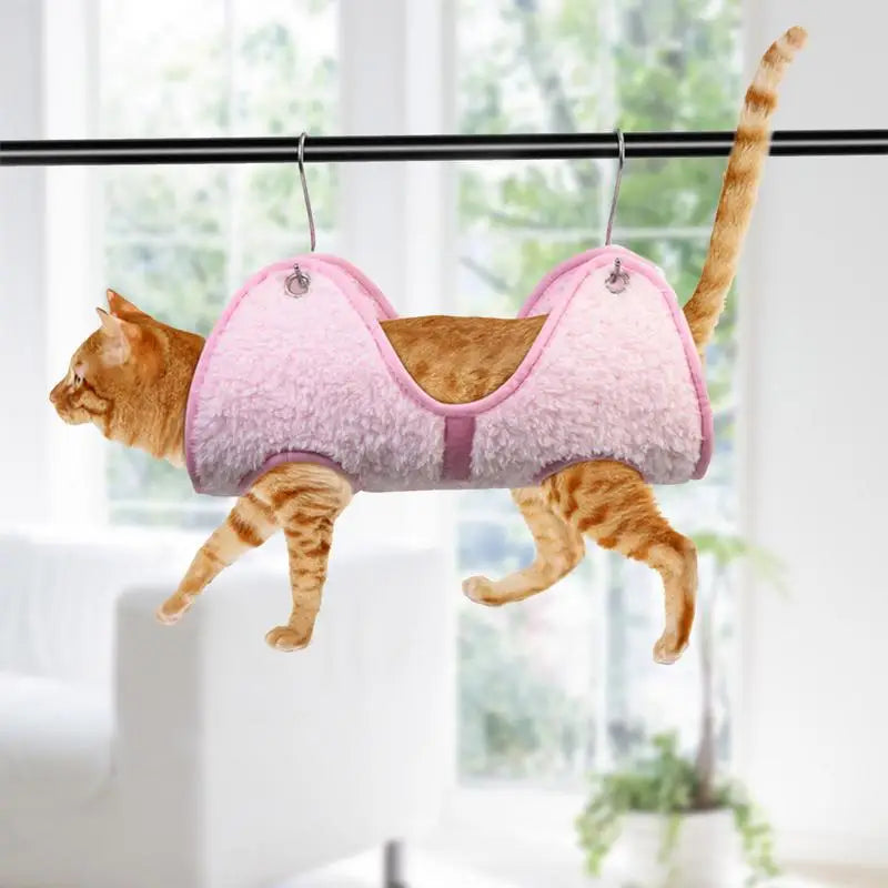 Durable Pet Grooming Hammock Pet Restraint Bag Dog Hanging Harness Dog Holder For Examining Nail Clipping Trimming Ear Clean