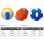 Dog Squeaky Rubber Toys Dog Latex Chew Toy Puppy Sound Toy Animal Bite Resistant Train Dog Supplies for Small Medium Large Dog