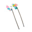 Cat Toy Cat Teaser Sticks Black Plastic Cat Teaser Stick Feather Bird Bell To Relieve Boredom Self Hi Cat Toy Cat Teaser Stick