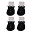 Dog Paw Socks Anti Slip 4pcs Non-slip Dog Snow Socks Small Machine Washable Dog Paw Protectors For Workout Walking Exercising