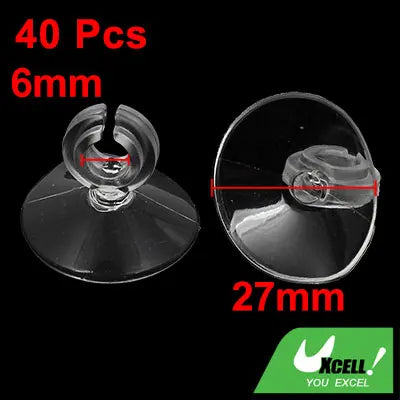 7 Pcs Universal 10mm Air Line Tubing Holder Suction Cups Clear for Aquarium Fish Tank Fish Pet Supplies Parts