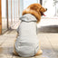 Warm Dog Clothes for Large Dogs Winter Pet Fleece Coat Sport Sweatshirt Hoodies with Snacks Pocket Gold Retriever Husky Apparel