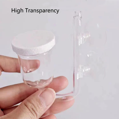 Glass Air Pump Sand Stone Aquarium Oxygen Pump Fresh Air Stone Nano Bubble Bar Aquarium Fish Tank Aerator Pump Hot Selling