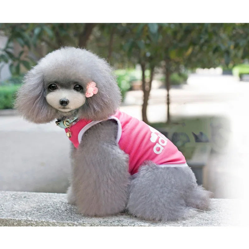 Dog Clothes Shirt Pet Cooling Vest Small Dogs Comfortable Costume Puppy Outfits Breathable Clothes Yorkshire Terrier Chihuahua