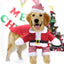 Christmas Pets Dressing Up Santa Funny Pet Clothes For Small Medium Large Dogs Winter Warm Dog Clothes Chihuahua Pug Yorkshire