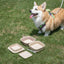 Thickened Folding Pet Bowls Outdoor Pet Double Bowls Tableware Travel Dog Feeder Bowls Pet Supplies Portable Dog Bowls