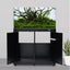450L 119Gallon CADE Glass Aquarium Marine Fish Tanks With Cabinet