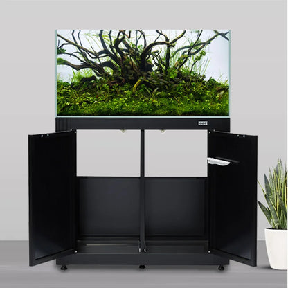 450L 119Gallon CADE Glass Aquarium Marine Fish Tanks With Cabinet