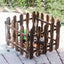 Wooden Fencing Barrier DIY Mini Landscape Crawling Small Pet Turtle Fence Balcony Landscape Barrier Accessory Indoor Courtyard
