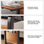 End Table C Shape Small Side Table For Living Room Double Layer Movable Side Table For Sofas Living Rooms Bedside Areas Small