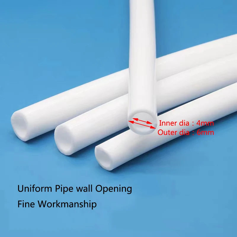 1m/3m/5m/10m/20m Soft Silicone Aquarium Oxygen Pump Hose Air Bubble Stone Aquarium Fish Tank Pond Pump Tube Food Grade Material