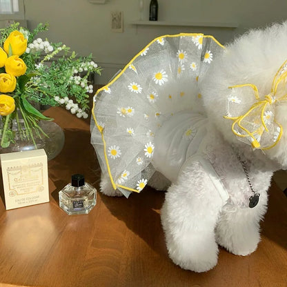 Cute Pet Dog Dress for Small Dogs Thin Puppy Princess Skirt Summer Dog Clothes Chihuahua York Clothing Pet Supplies