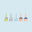 Advanced Cat Litter Shovel Set, Kitten Poop Cleaning Pet Shovel Cleaning Toilet Set, Convenient Cleaning Poop - Durable and Lightweight Pet Cleaning Tool Set