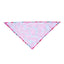 Cartoon Food Print Triangle Dog Collar Bandana Polyester Fade Resistant Pet Accessories Neck Scarf Small Dog Pet Supplies New